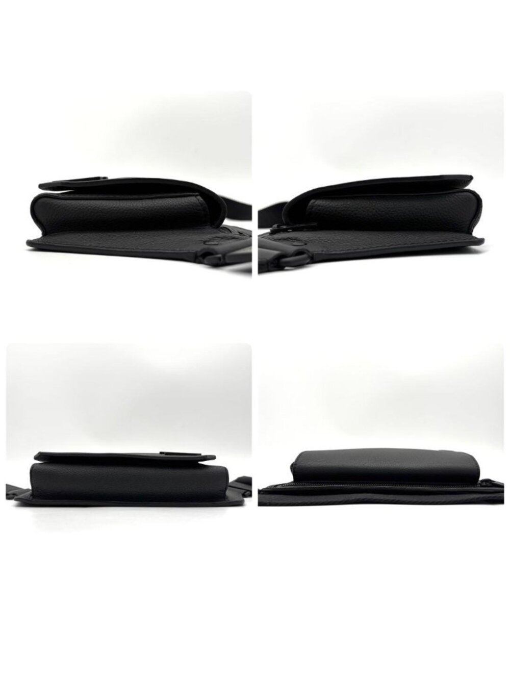 ★SOLD★ Louis Vuitton Aerogram Takeoff Sling Bag Noir - Picture 6 of 11